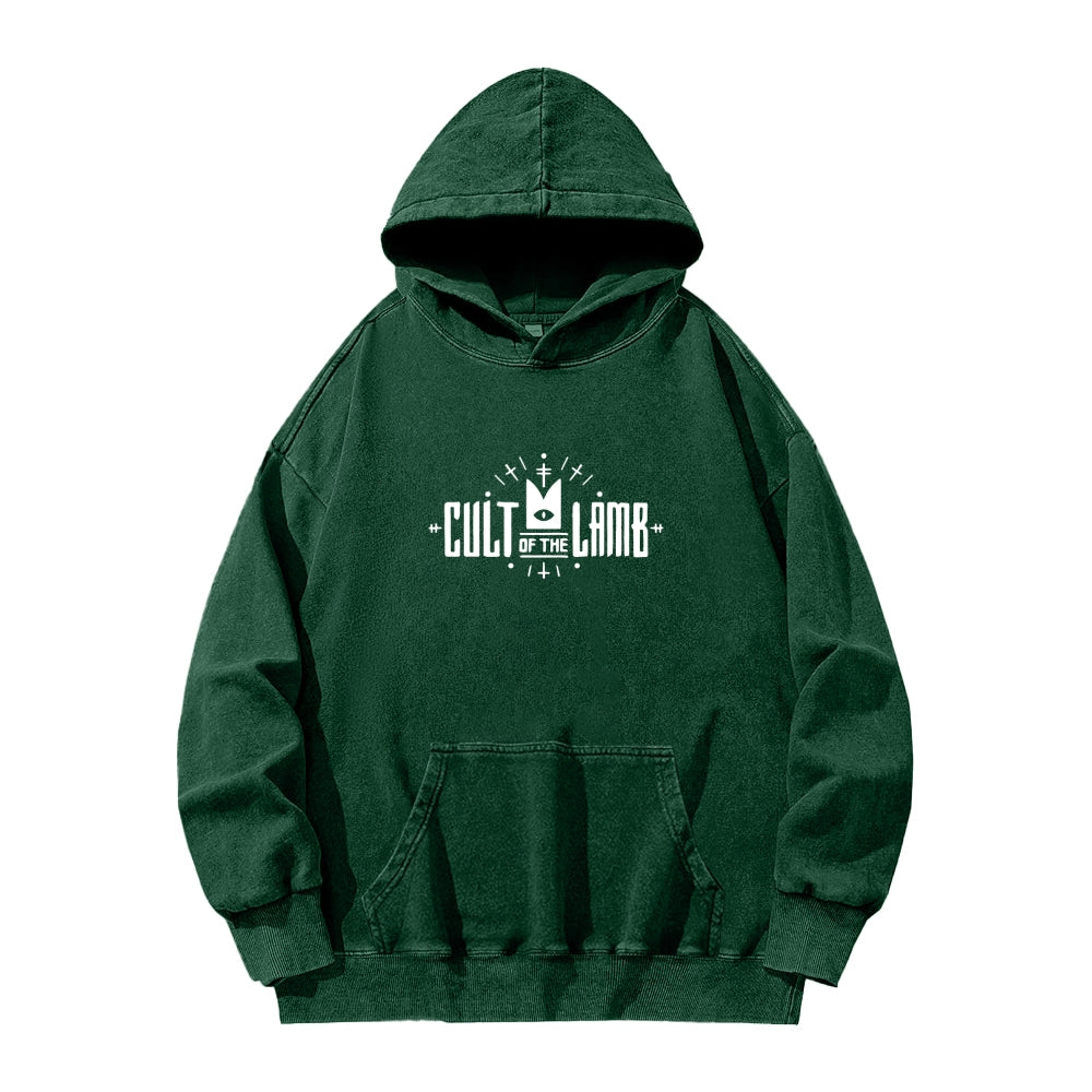 Cult of the Lamb Unisex Washed Hoodie 2601008553