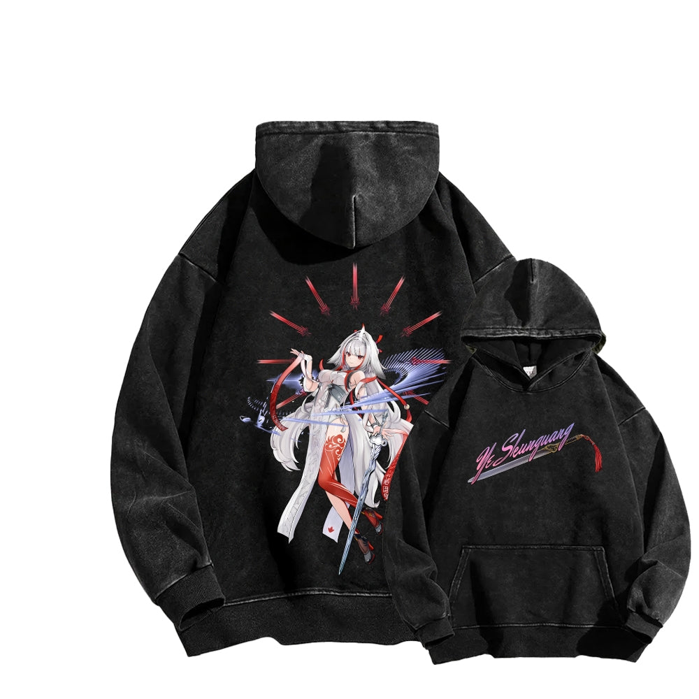 Zenless Zone Zero Unisex Washed Hoodie 2601008770