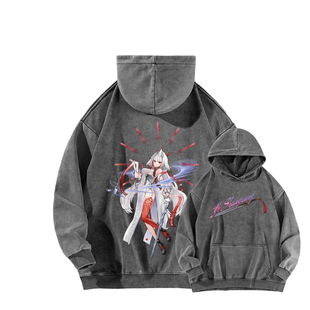 Zenless Zone Zero Unisex Washed Hoodie 2601008770