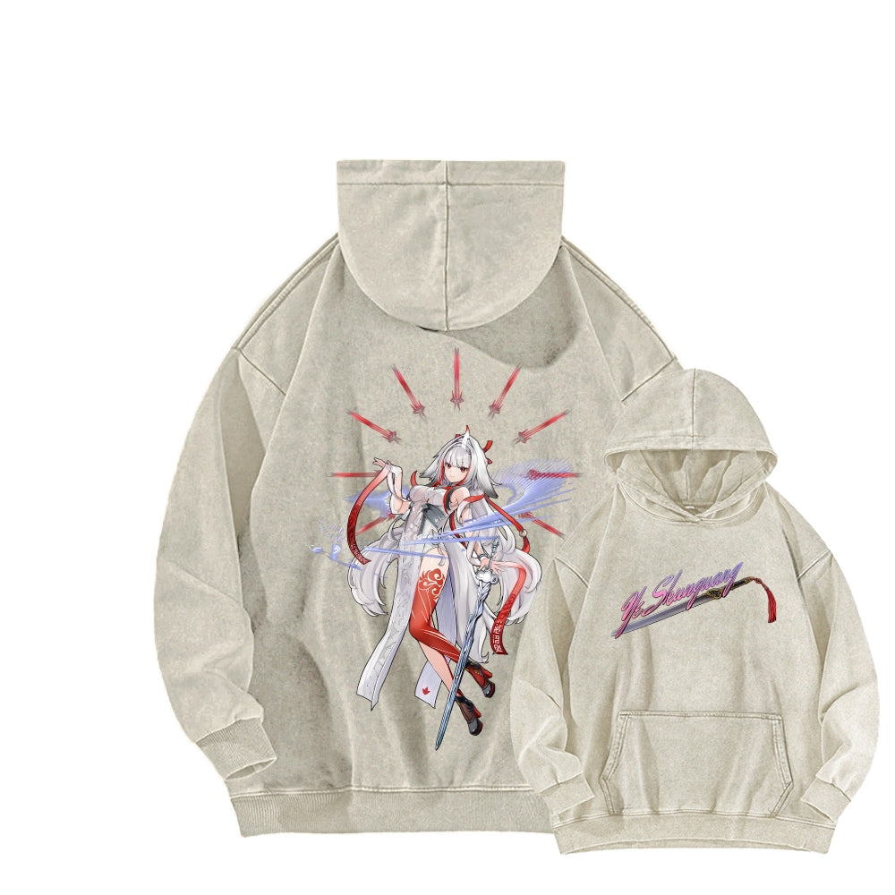 Zenless Zone Zero Unisex Washed Hoodie 2601008770