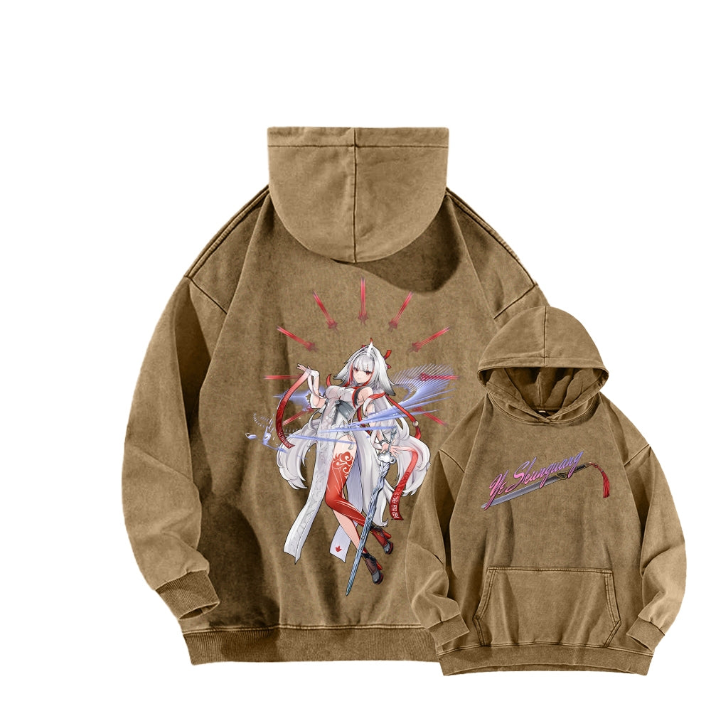 Zenless Zone Zero Unisex Washed Hoodie 2601008770