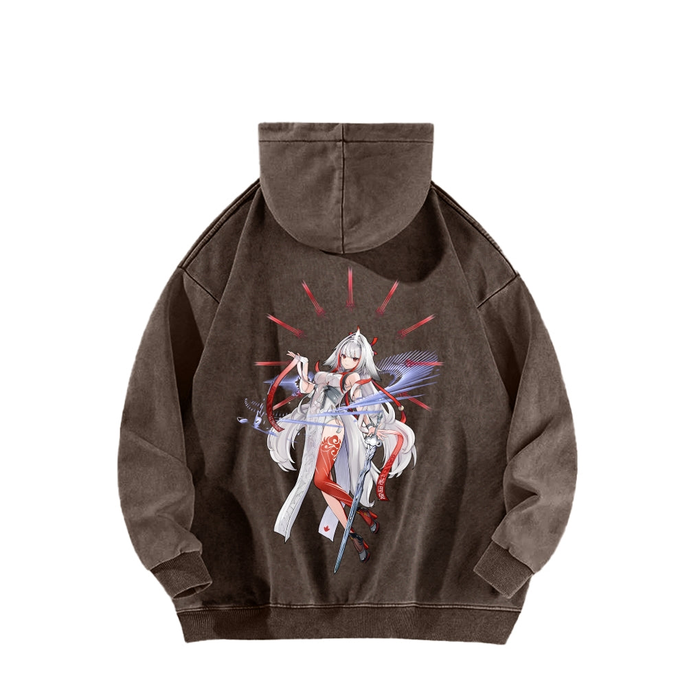 Zenless Zone Zero Unisex Washed Hoodie 2601008770