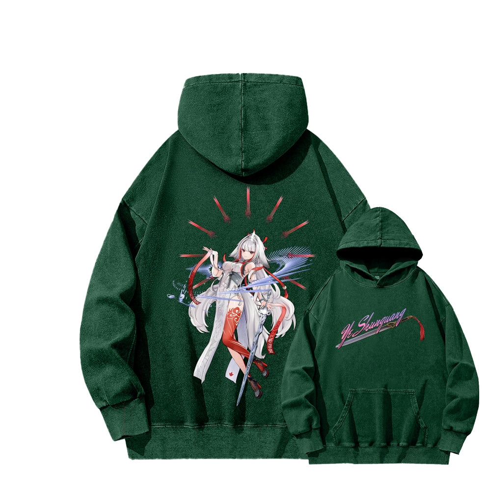 Zenless Zone Zero Unisex Washed Hoodie 2601008770