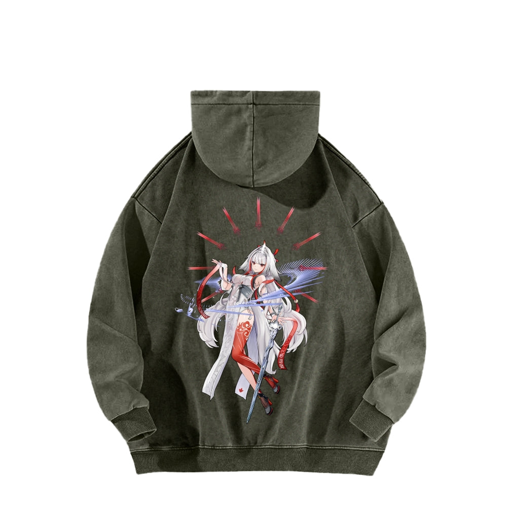Zenless Zone Zero Unisex Washed Hoodie 2601008770
