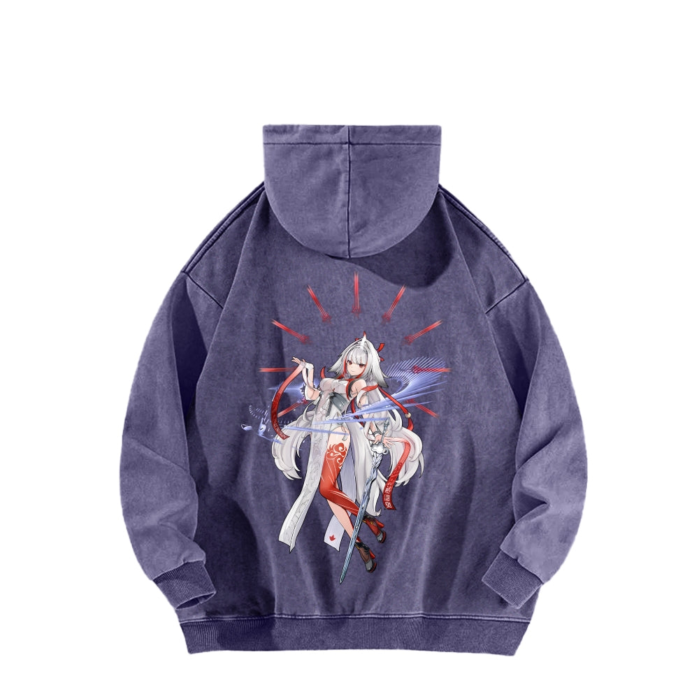 Zenless Zone Zero Unisex Washed Hoodie 2601008770