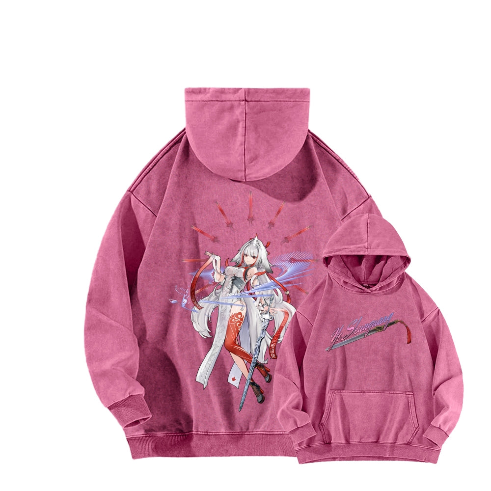 Zenless Zone Zero Unisex Washed Hoodie 2601008770