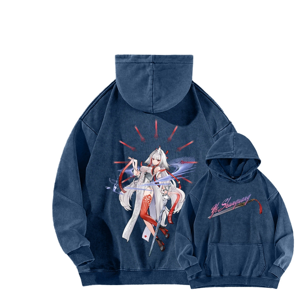 Zenless Zone Zero Unisex Washed Hoodie 2601008770