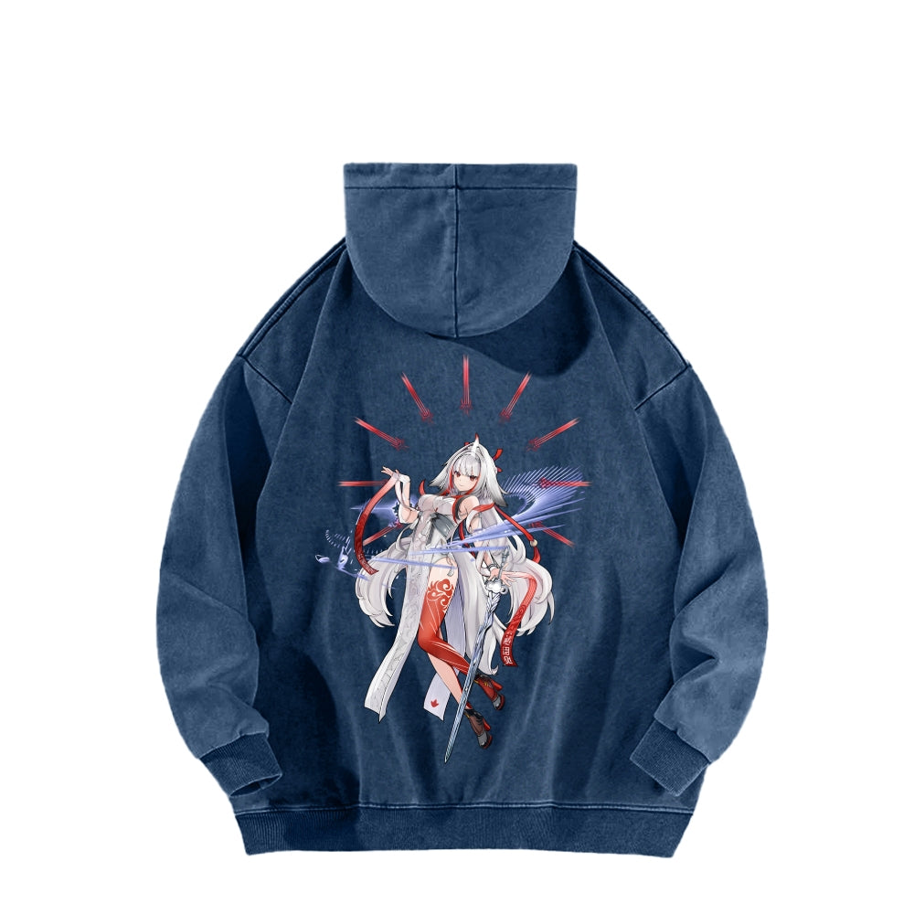 Zenless Zone Zero Unisex Washed Hoodie 2601008770