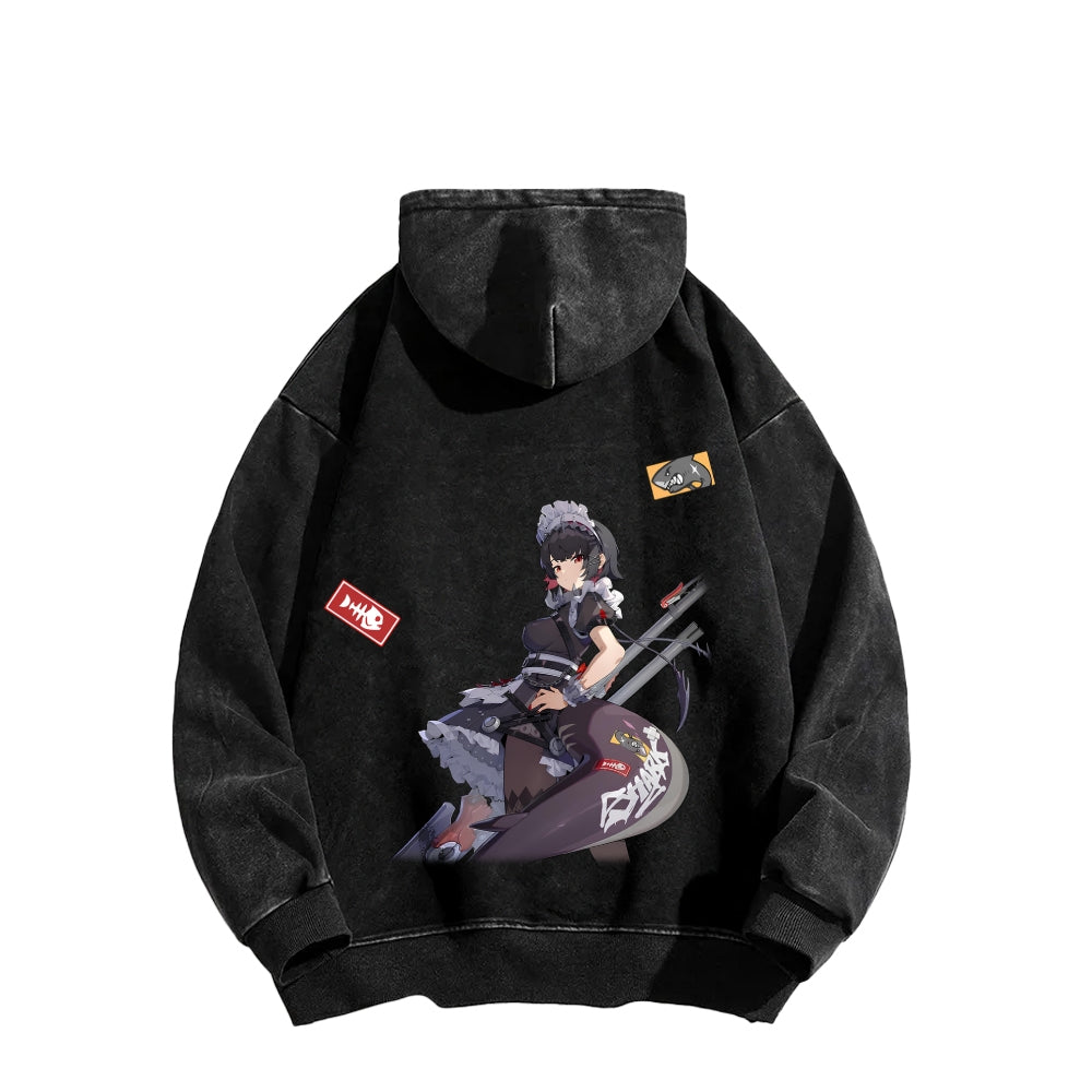 Zenless Zone Zero Unisex Washed Hoodie 2601008771