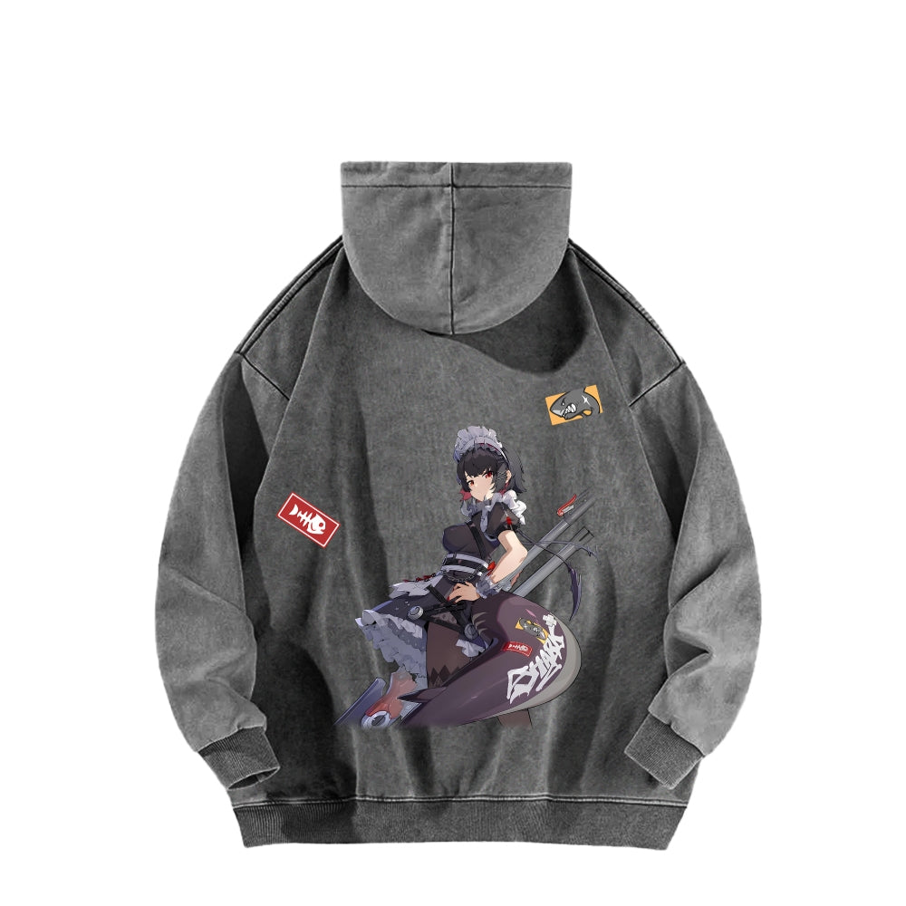 Zenless Zone Zero Unisex Washed Hoodie 2601008771