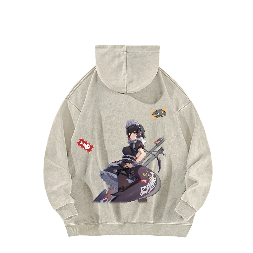 Zenless Zone Zero Unisex Washed Hoodie 2601008771