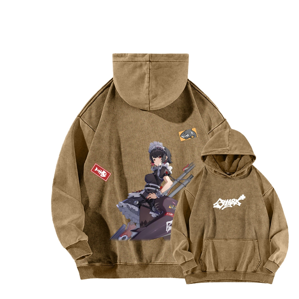 Zenless Zone Zero Unisex Washed Hoodie 2601008771