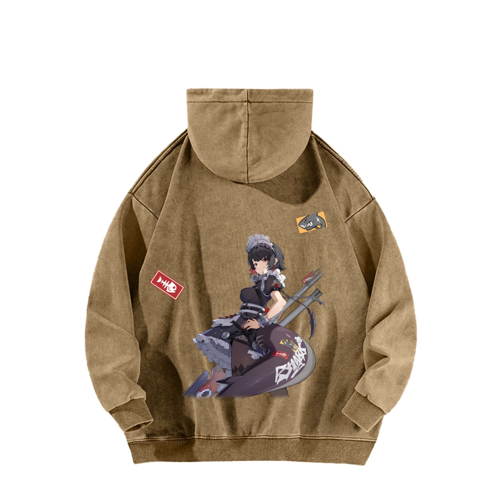 Zenless Zone Zero Unisex Washed Hoodie 2601008771