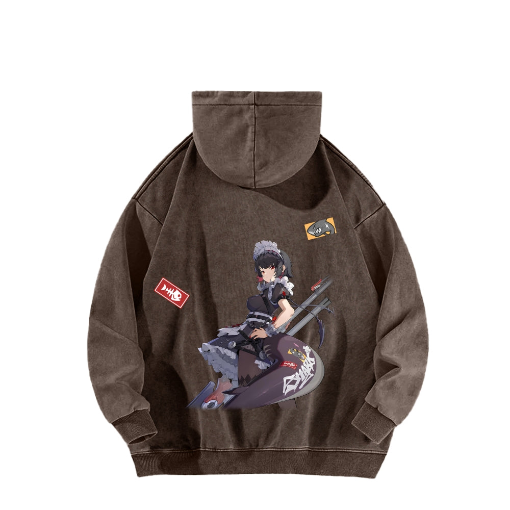 Zenless Zone Zero Unisex Washed Hoodie 2601008771