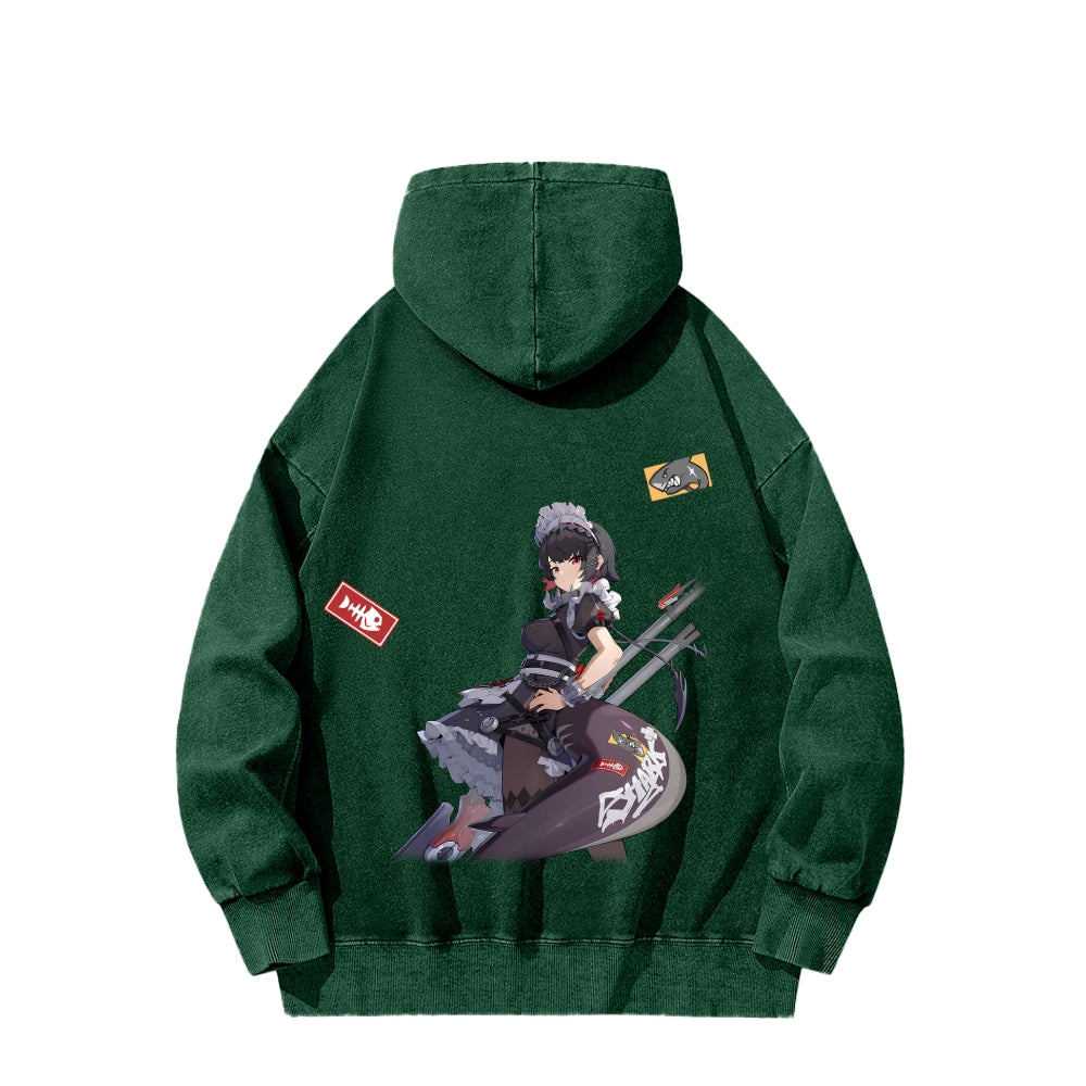 Zenless Zone Zero Unisex Washed Hoodie 2601008771
