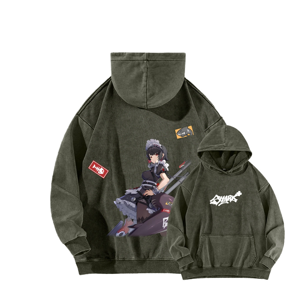 Zenless Zone Zero Unisex Washed Hoodie 2601008771