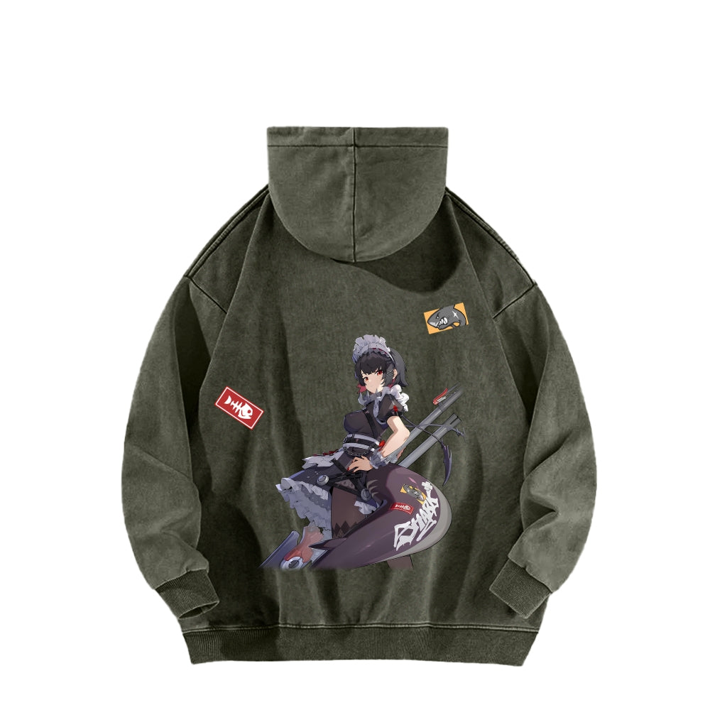 Zenless Zone Zero Unisex Washed Hoodie 2601008771
