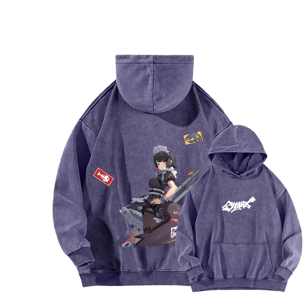 Zenless Zone Zero Unisex Washed Hoodie 2601008771