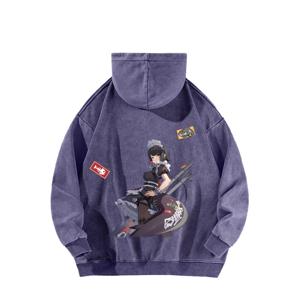 Zenless Zone Zero Unisex Washed Hoodie 2601008771
