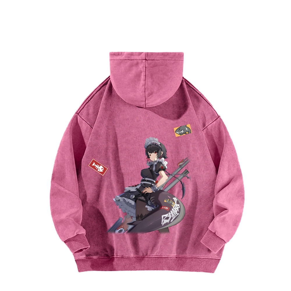 Zenless Zone Zero Unisex Washed Hoodie 2601008771