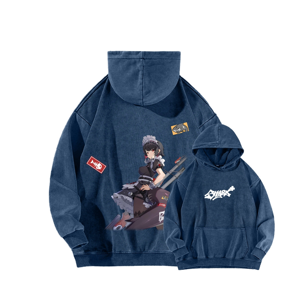 Zenless Zone Zero Unisex Washed Hoodie 2601008771