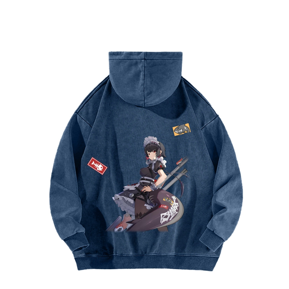Zenless Zone Zero Unisex Washed Hoodie 2601008771