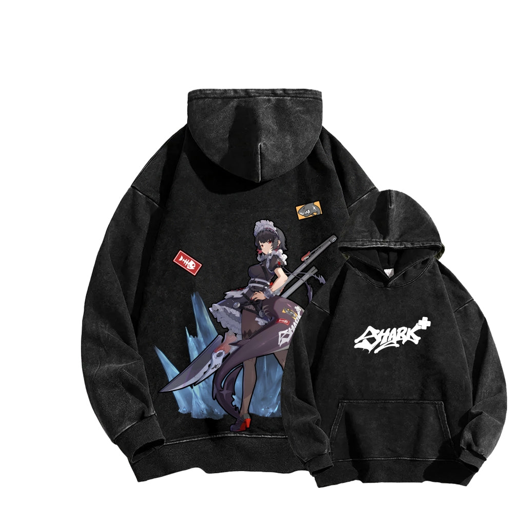 Zenless Zone Zero Unisex Washed Hoodie 2601008774