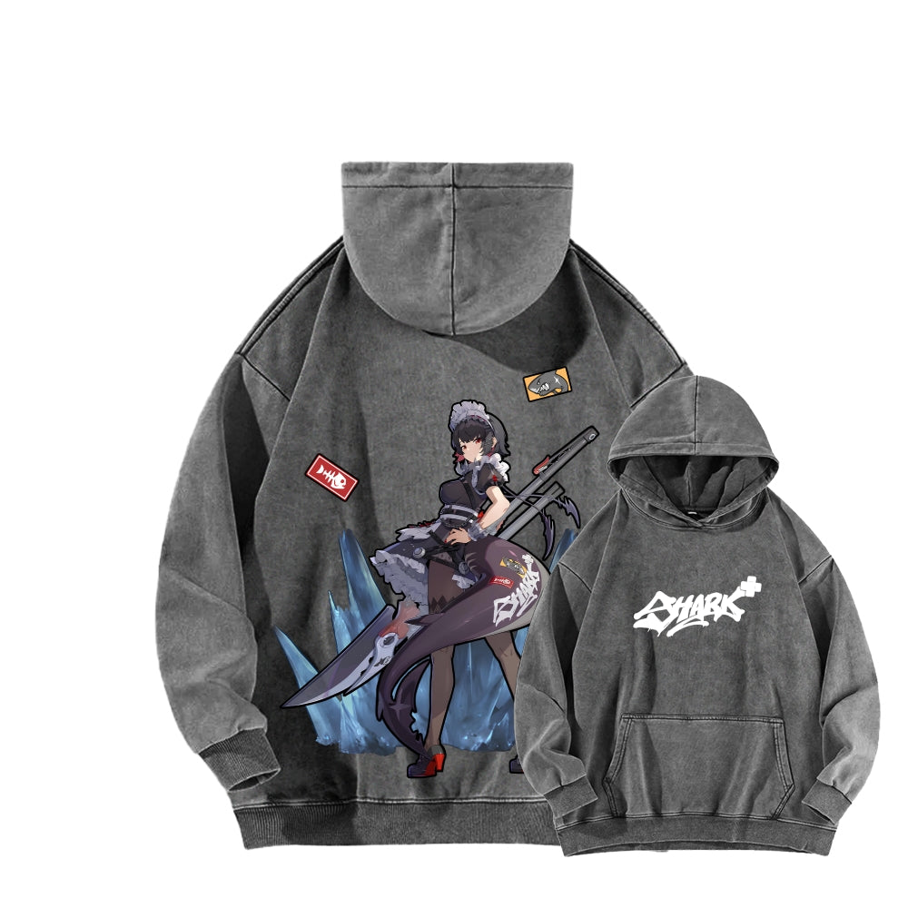 Zenless Zone Zero Unisex Washed Hoodie 2601008774