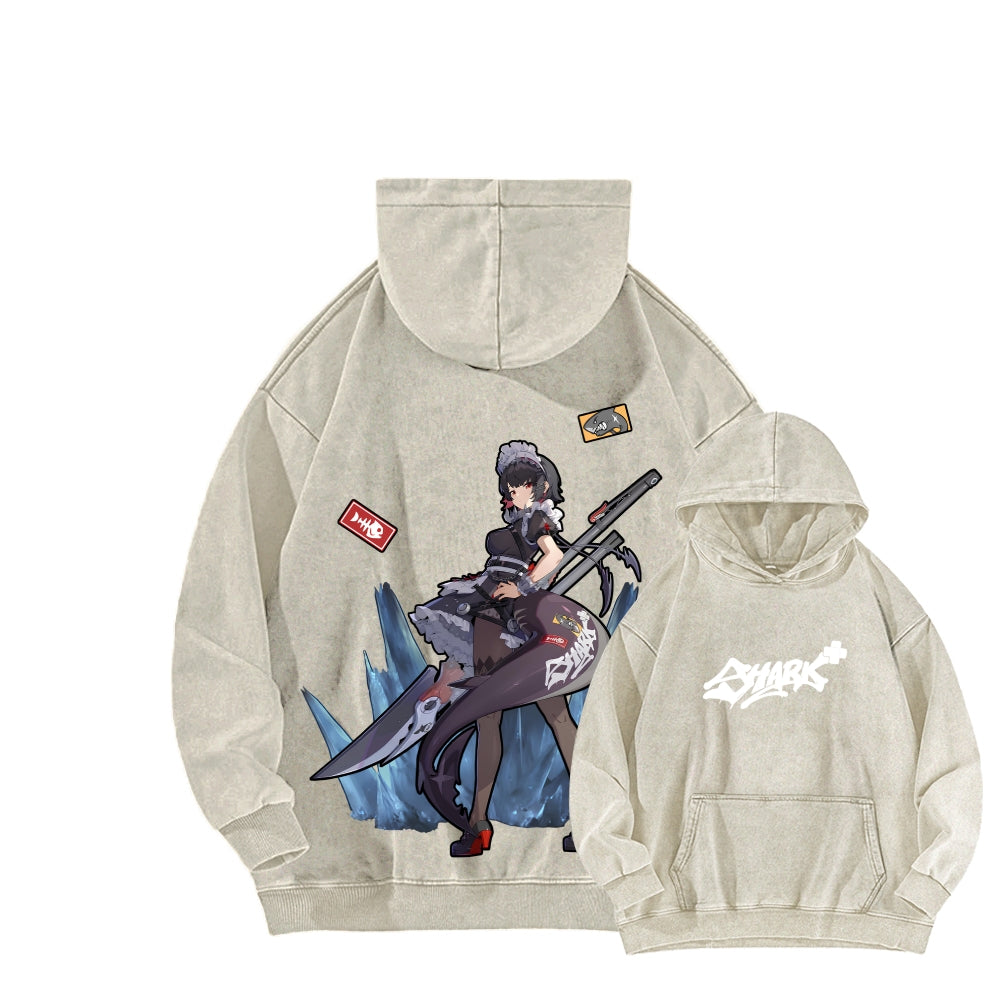 Zenless Zone Zero Unisex Washed Hoodie 2601008774