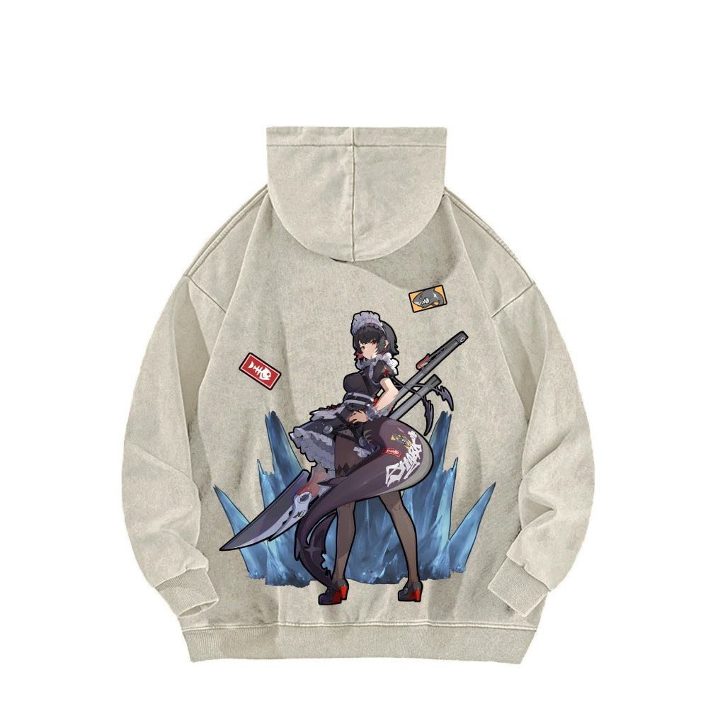 Zenless Zone Zero Unisex Washed Hoodie 2601008774