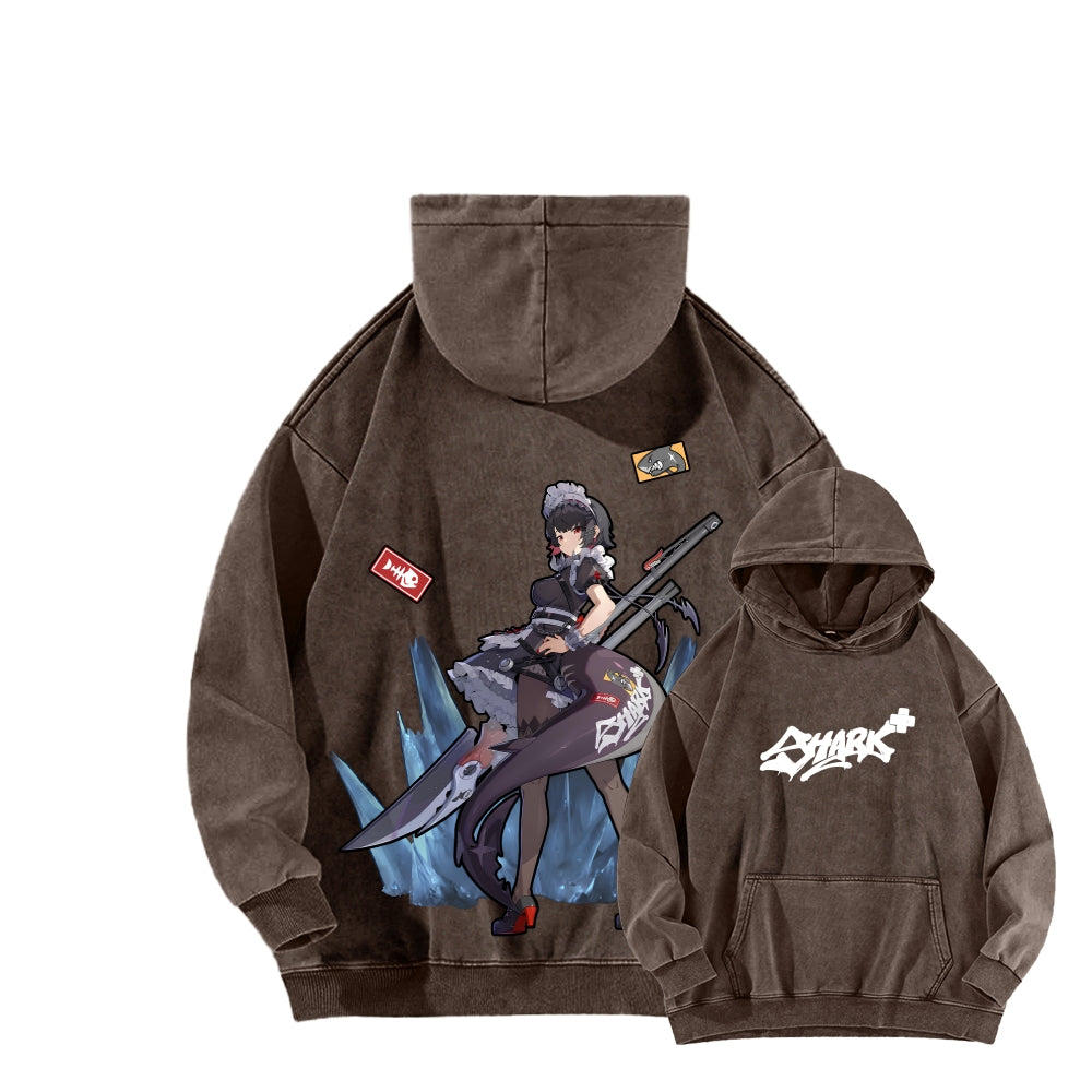 Zenless Zone Zero Unisex Washed Hoodie 2601008774