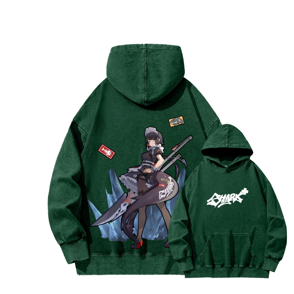 Zenless Zone Zero Unisex Washed Hoodie 2601008774