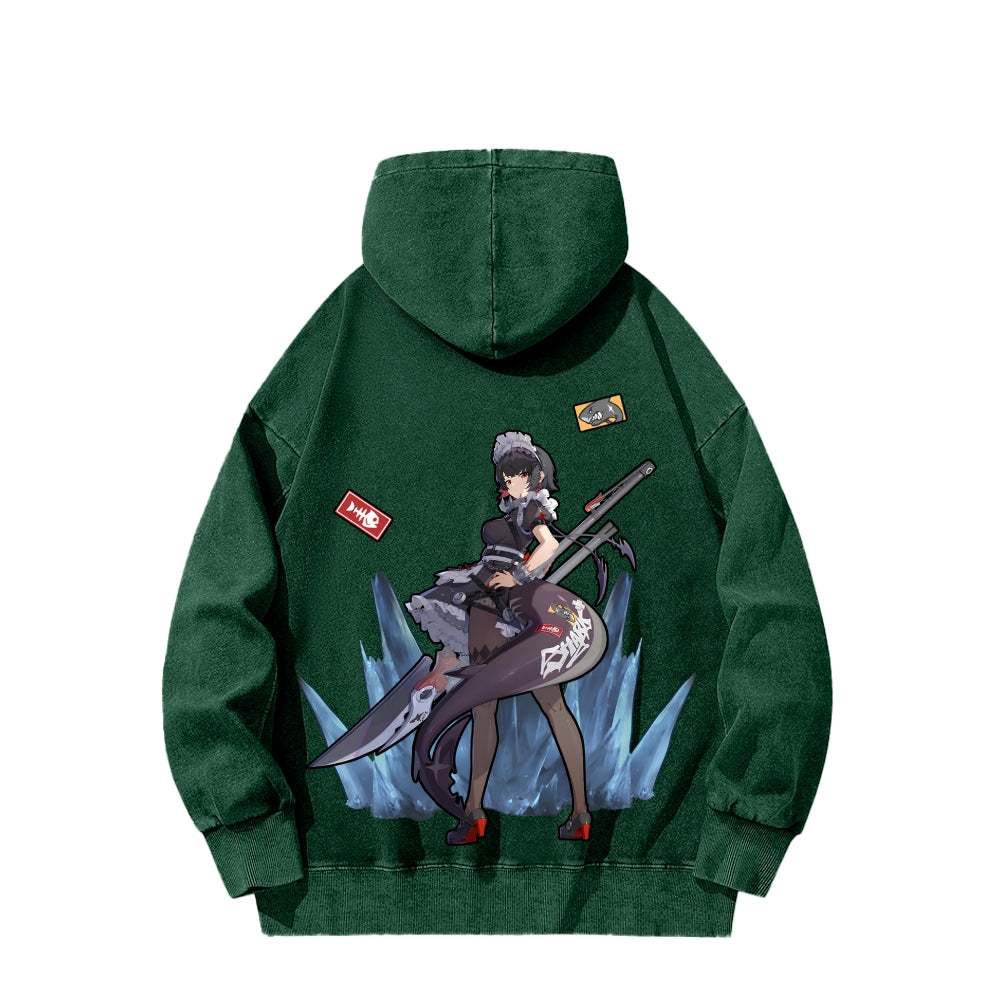Zenless Zone Zero Unisex Washed Hoodie 2601008774