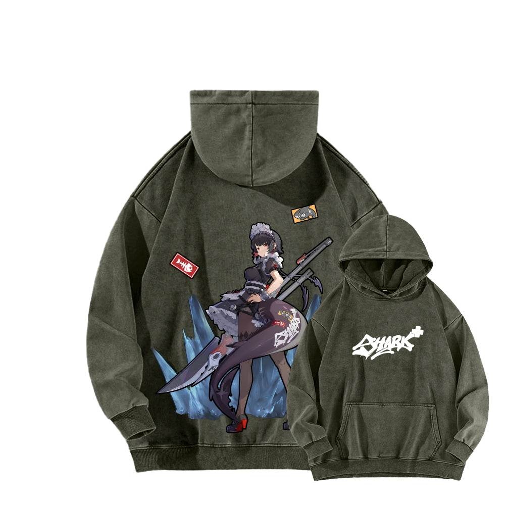 Zenless Zone Zero Unisex Washed Hoodie 2601008774