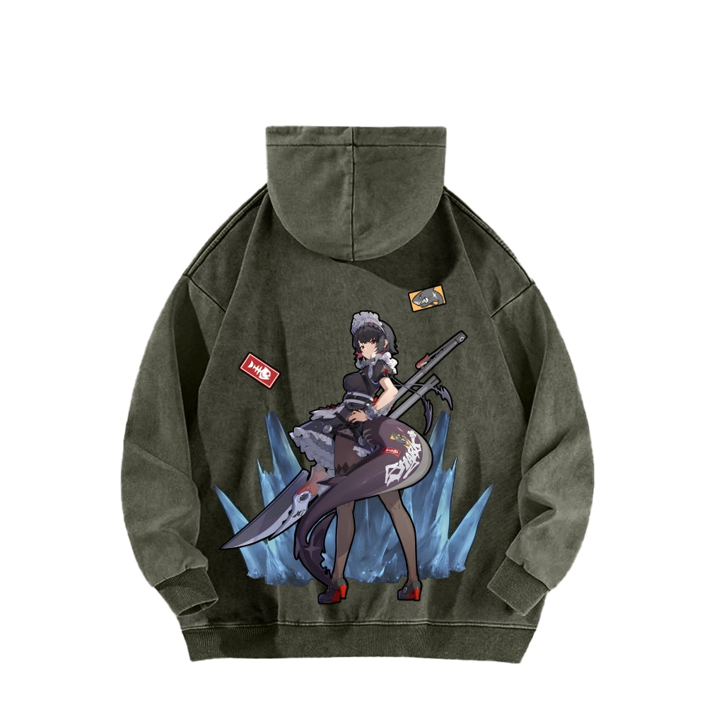 Zenless Zone Zero Unisex Washed Hoodie 2601008774