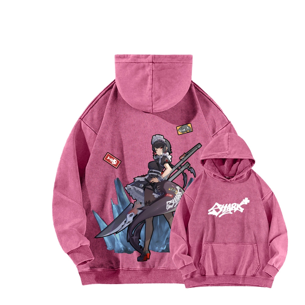 Zenless Zone Zero Unisex Washed Hoodie 2601008774