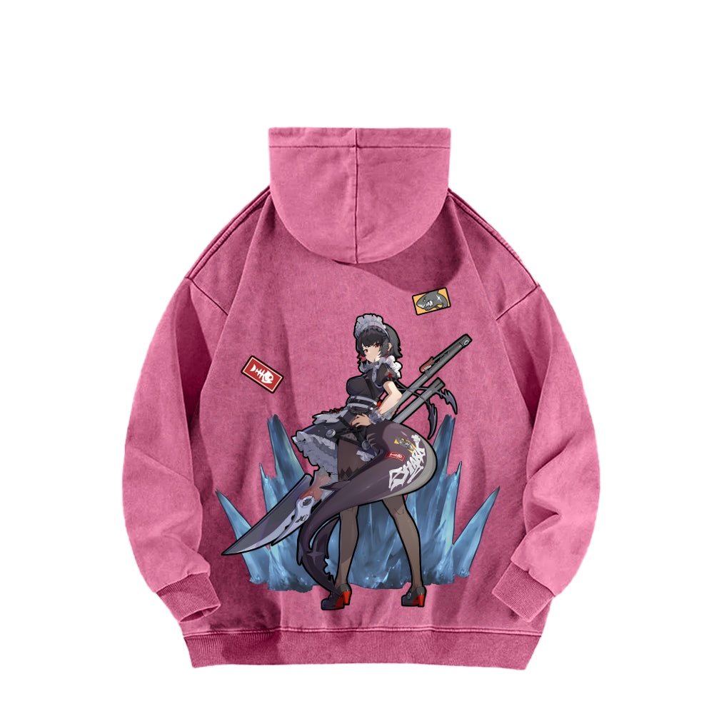 Zenless Zone Zero Unisex Washed Hoodie 2601008774