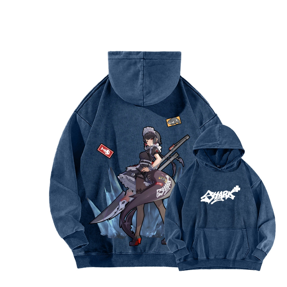 Zenless Zone Zero Unisex Washed Hoodie 2601008774