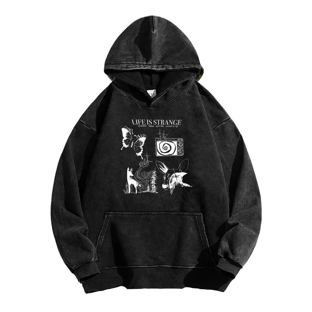 Life Is Strange Unisex Washed Hoodie 2601008882