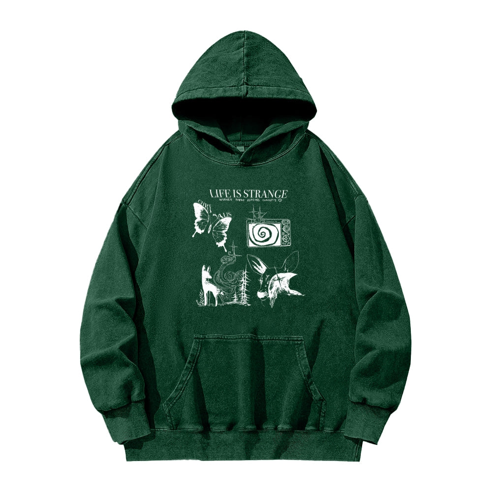 Life Is Strange Unisex Washed Hoodie 2601008882