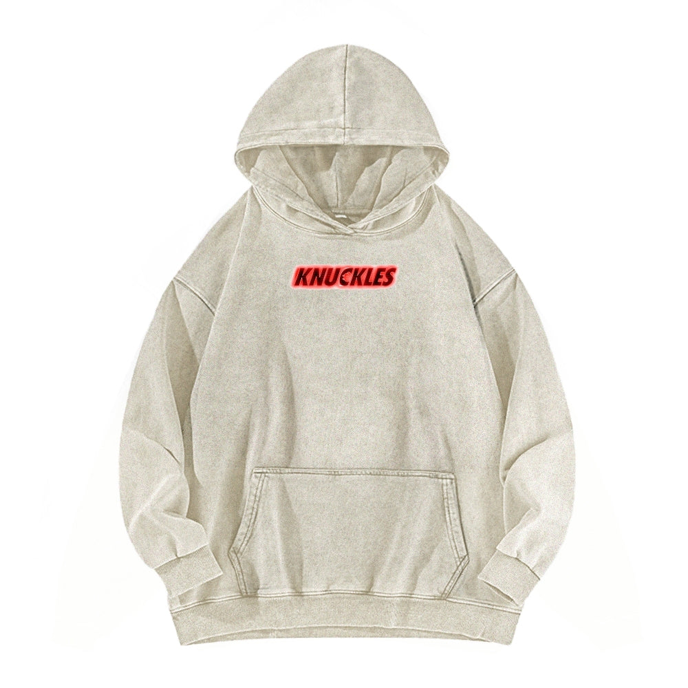 Sonic Unisex Washed Hoodie 2601008971