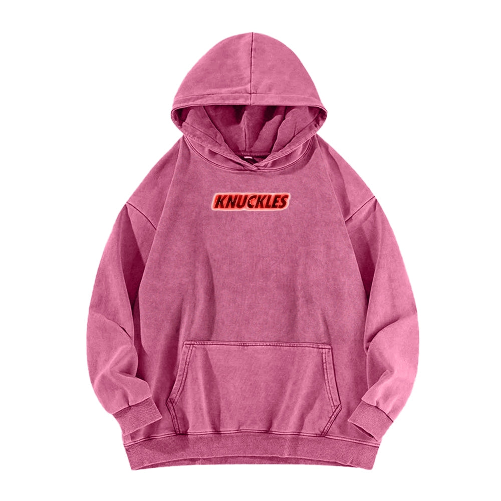 Sonic Unisex Washed Hoodie 2601008971