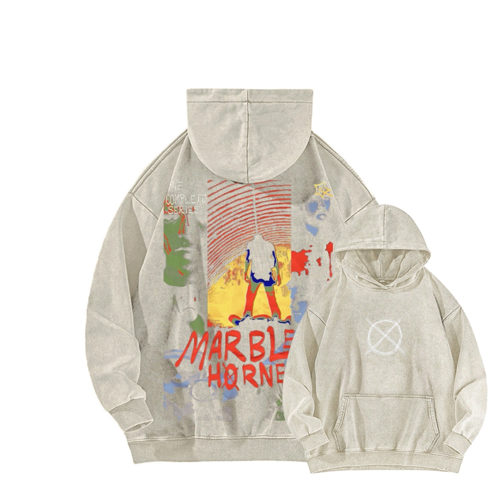Marble Hornets Unisex Washed Hoodie 2601009327