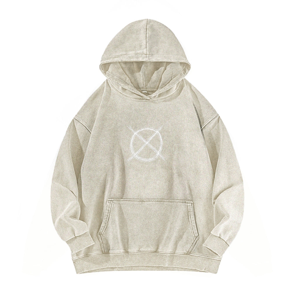 Marble Hornets Unisex Washed Hoodie 2601009327