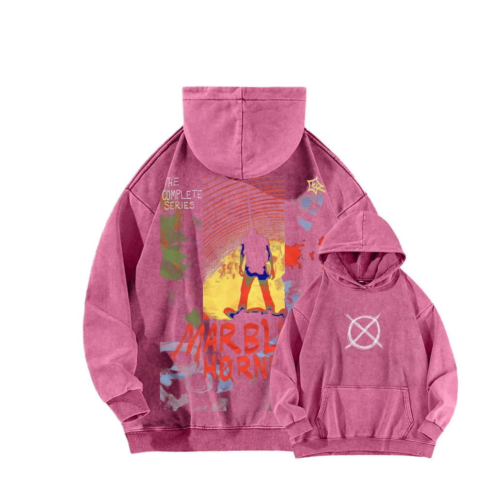 Marble Hornets Unisex Washed Hoodie 2601009327