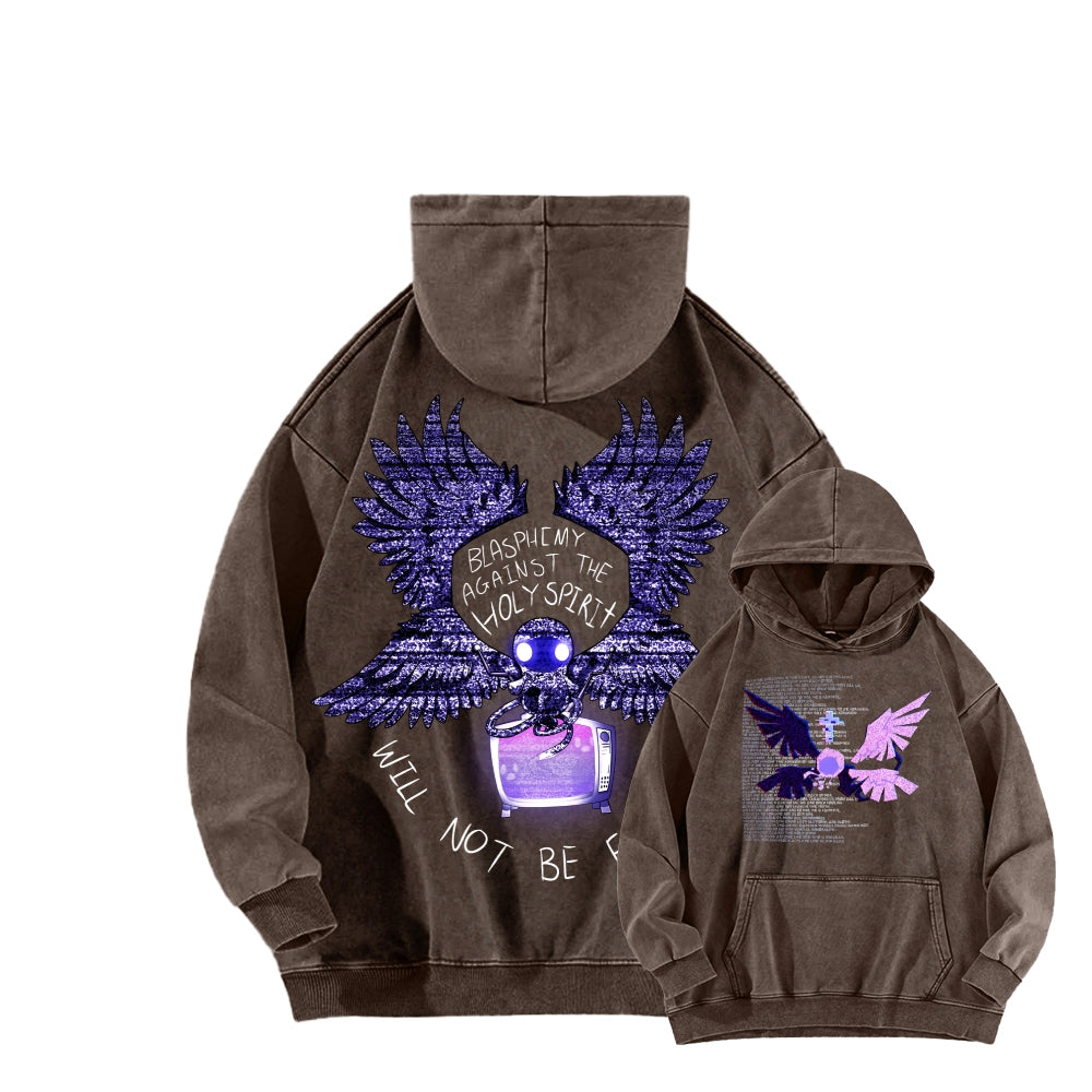 The Binding of Isaac: Repentance  Unisex Washed Hoodie 2601009576