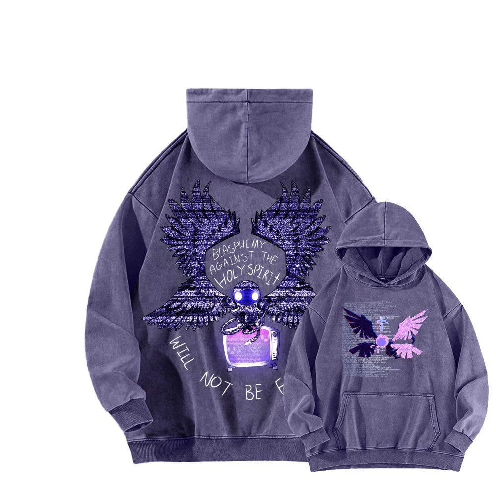 The Binding of Isaac: Repentance  Unisex Washed Hoodie 2601009576