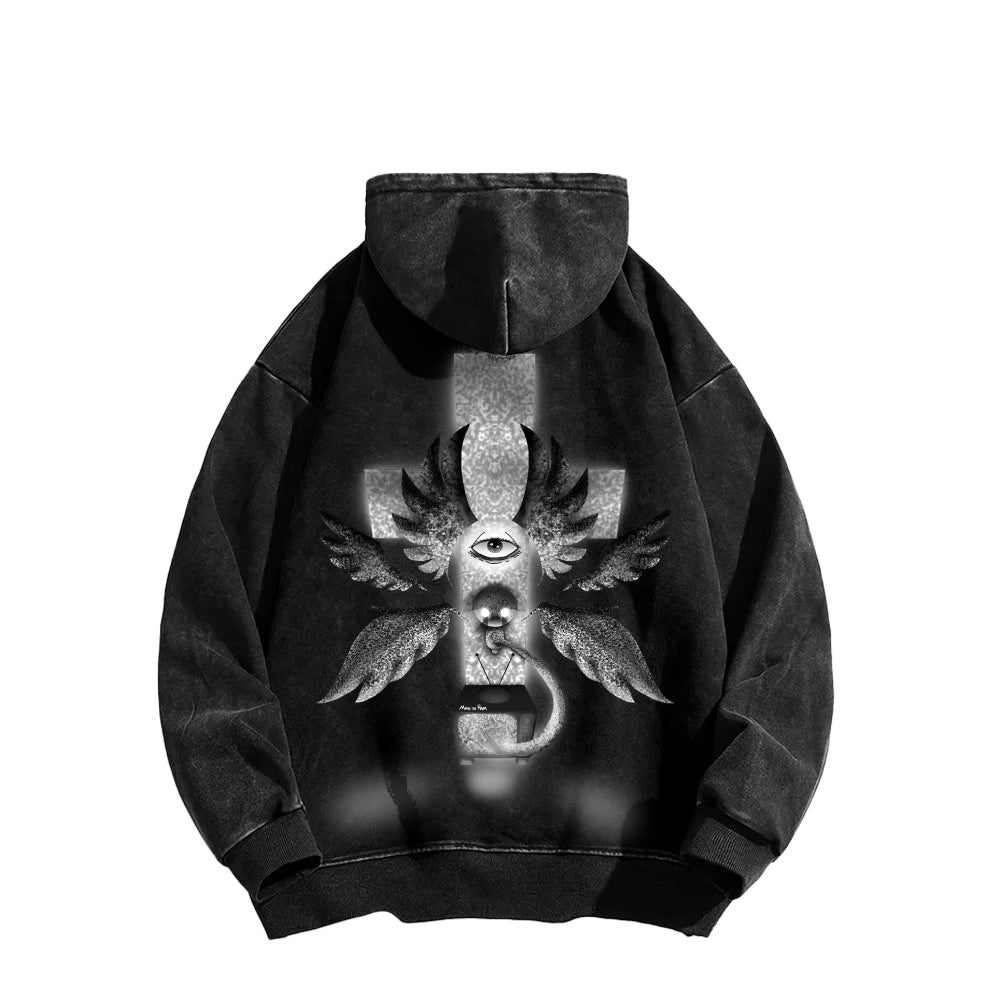 The Binding of Isaac: Repentance  Unisex Washed Hoodie 2601009584