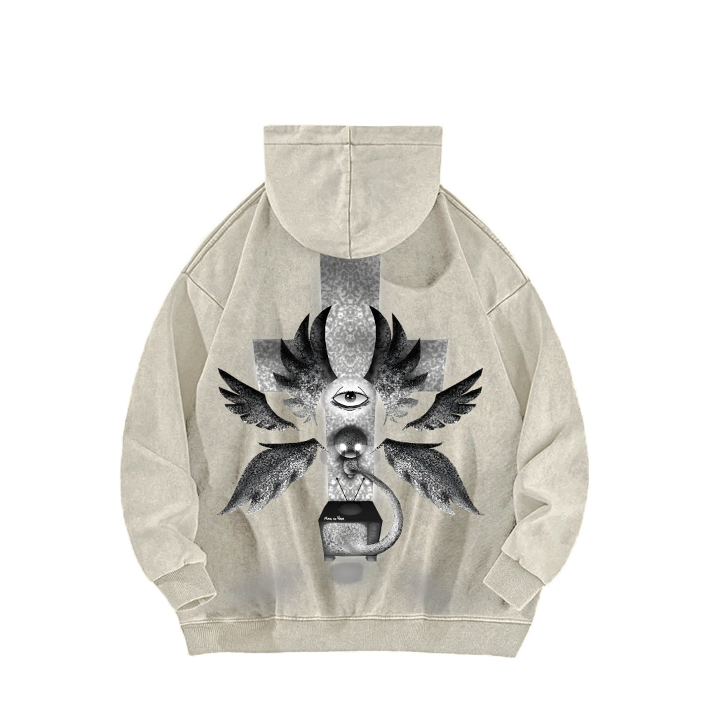 The Binding of Isaac: Repentance  Unisex Washed Hoodie 2601009584