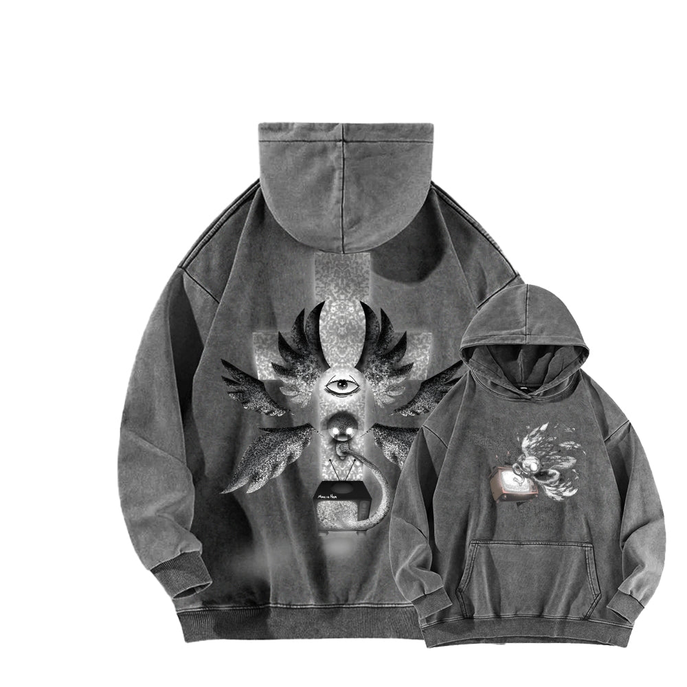 The Binding of Isaac: Repentance  Unisex Washed Hoodie 2601009584